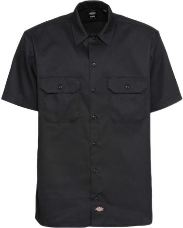 Accueil-DICKIES-CAMISAS-EN-COLOR-PARA-HOMBRE-NEGRO