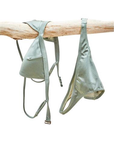 CONJUNTO BIQUÍNI VERDE ESMERALDA ESEOESE VERDE