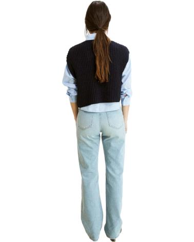 CALÇA JEANS ESEOESE AZUL CLARO - JEANS LEVE FEMININO AZUL
