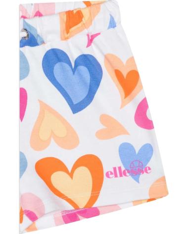 ELLESSE GIRLS' MULTI-HEART SHORTS MULTICOLOR