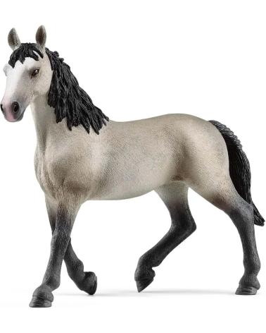 FIGURINE CHEVAL SCHLEICH GRIS - COLLECTION ANIMAUX DE LA FERME GRIS
