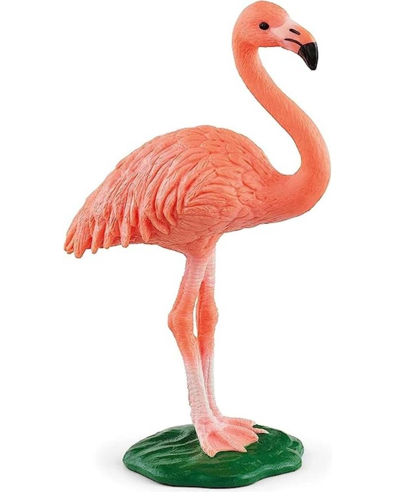 FIGURINE FLAMANT ROSE SCHLEICH - COLLECTION ANIMAUX SAUVAGES NARANJA