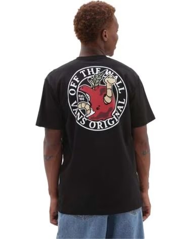 VANS OFF THE WALL CAMISETAS Y POLOS VANS EN COLOR PARA HOMBRE NEGRO