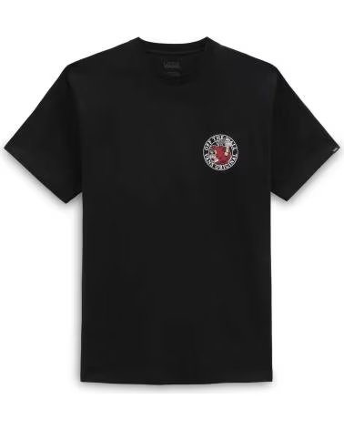 VANS OFF THE WALL CAMISETAS Y POLOS VANS EN COLOR PARA HOMBRE NEGRO