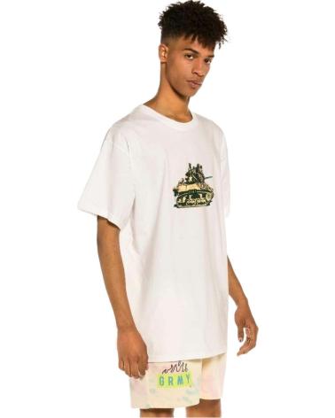 GRIMEY CAMISETAS Y POLOS EN COLOR PARA HOMBRE BLANCO