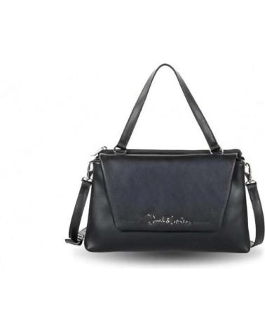 BORSA A TRACOLLA DEVOTA LOMBA NERA VERSATILE NEGRO