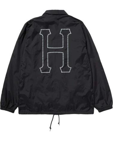 HUF BLACK COACH JACKET FOR MEN NEGRO