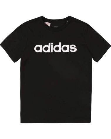 ADIDAS CAMISETAS Y POLOS EN COLOR PARA NINOS NEGRO