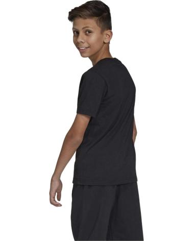 ADIDAS CAMISETAS Y POLOS EN COLOR PARA NINOS NEGRO