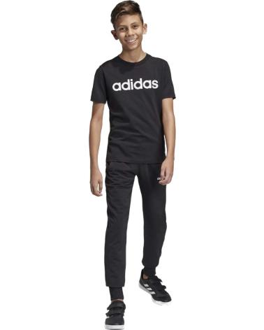 ADIDAS CAMISETAS Y POLOS EN COLOR PARA NINOS NEGRO