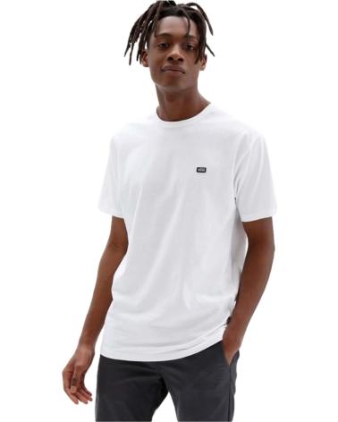 VANS OFF THE WALL WHITE BASIC COTTON T-SHIRT BLANCO
