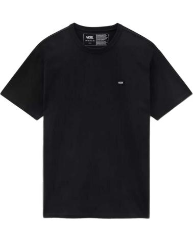 VANS OFF THE WALL BLACK CLASSIC COTTON T-SHIRT NEGRO