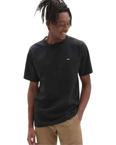 VANS OFF THE WALL BLACK CLASSIC COTTON T-SHIRT NEGRO