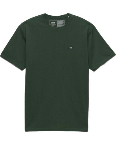 VANS OFF THE WALL GREEN ESSENTIAL COTTON T-SHIRT VERDE
