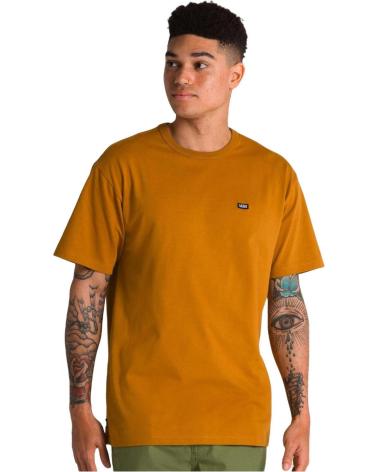CLASSIC VANS OFF THE WALL BROWN T-SHIRT FOR MEN MARRóN