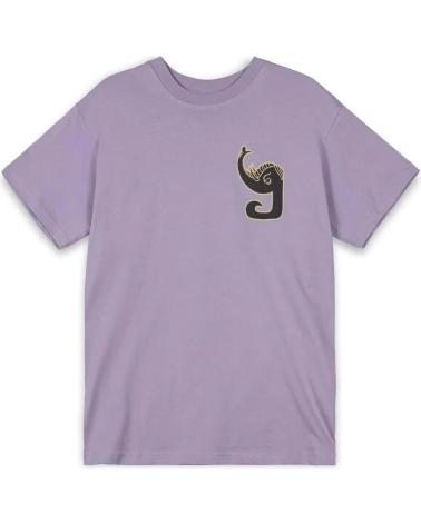GRIMEY PURPLE T-SHIRT WITH EMBROIDERED LOGO MORADO