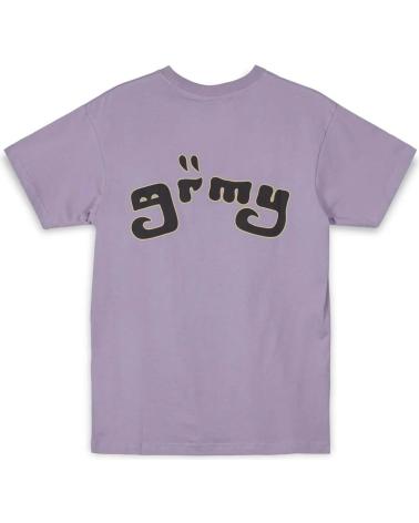 GRIMEY PURPLE T-SHIRT WITH EMBROIDERED LOGO MORADO