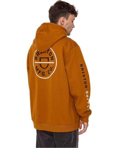 Home-BRIXTON-SUDADERAS-EN-COLOR-MARRON-PARA-HOMBRE-MARRóN