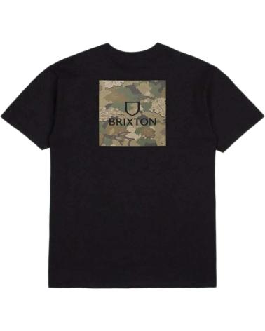 BRIXTON CAMISETAS Y POLOS EN COLOR PARA HOMBRE NEGRO