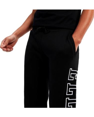 Home-ELLESSE-PANTALONES-LARGOS-EN-COLOR-PARA-HOMBRE-NEGRO