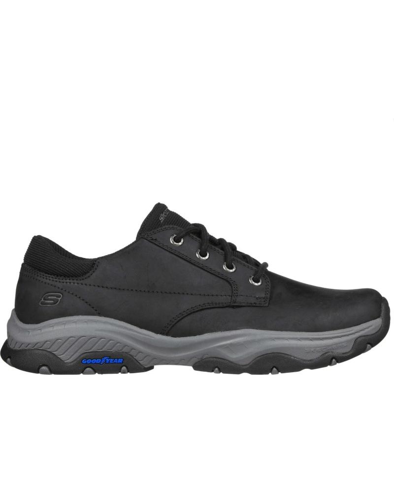 Inizio-SKECHERS-ZAPATILLAS-EN-COLOR-PARA-HOMBRE-NEGRO