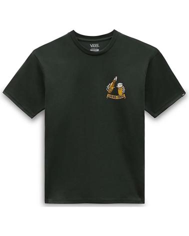 VANS OFF THE WALL GREEN GRAPHIC T-SHIRT VERDE