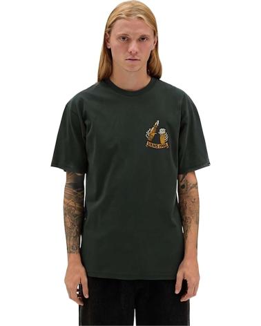 VANS OFF THE WALL GREEN GRAPHIC T-SHIRT VERDE