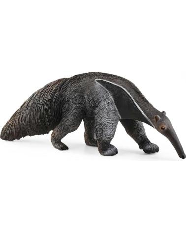 FIGURINE SCHLEICH FOURMILIER JOUET MARRON FONCÉ GRIS