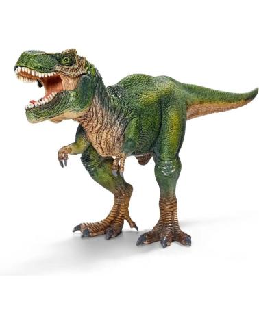 FIGURA SCHLEICH DINOSSAURO T-REX VERDE MULTICOLOR