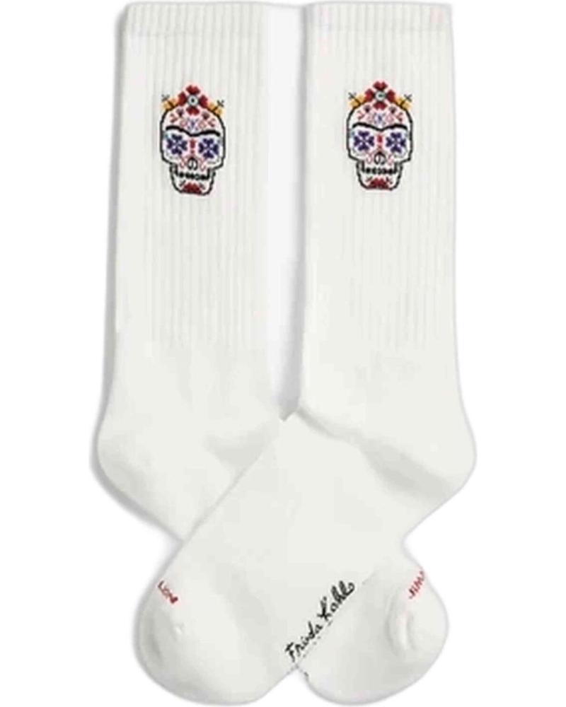 Home-JIMMY-LION-CALCETINES-EN-COLOR-PARA-HOMBRE-BLANCO