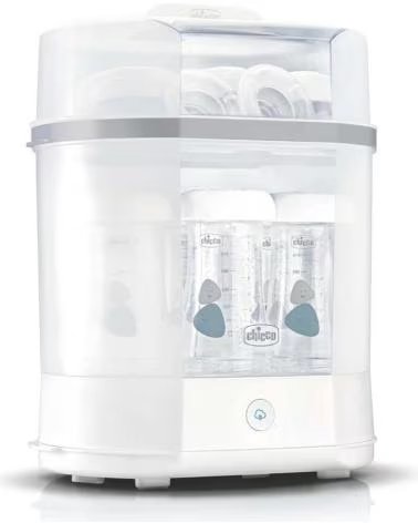 CHICCO ESTERILIZADOR DE BIBERÕES A VAPOR BRANCO 3 EM 1 BLANCO