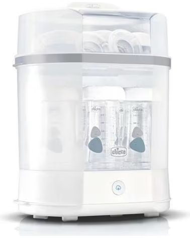 CHICCO ESTERILIZADOR DE BIBERÕES A VAPOR BRANCO 3 EM 1 BLANCO