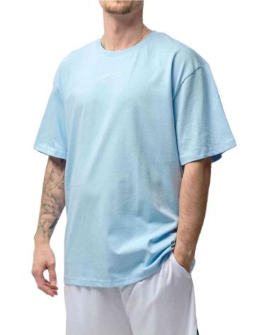 KARL KANI MEN'S SKY BLUE OVERSIZE T-SHIRT - URBAN STYLE AZUL
