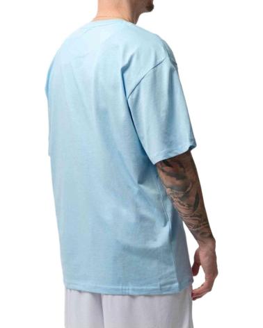 HERREN T-SHIRT KARL KANI HELLBLAU - URBANER OVERSIZE-STIL AZUL