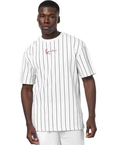 T-SHIRT KARL KANI PINSTRIPE AVEC LOGO (RÉF 1177967) MULTICOLOR