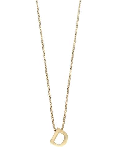 COLLANA DORATA DURAN EXQUSE CON CIONDOLO GEOMETRICO ASTRATTO DORADO