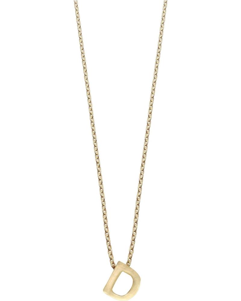 COLLANA DORATA DURAN EXQUSE CON CIONDOLO GEOMETRICO ASTRATTO DORADO