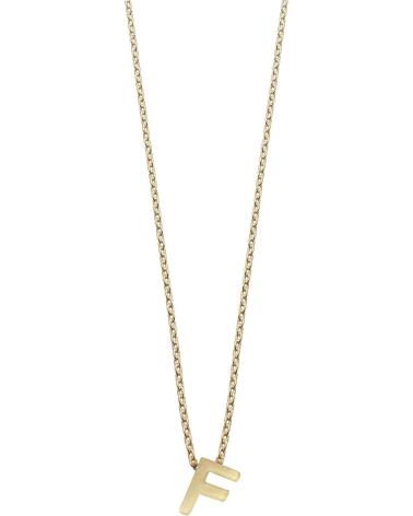 COLLANA DORATA DURAN EXQUSE CON CIONDOLO INIZIALE LETTERA F DORADO