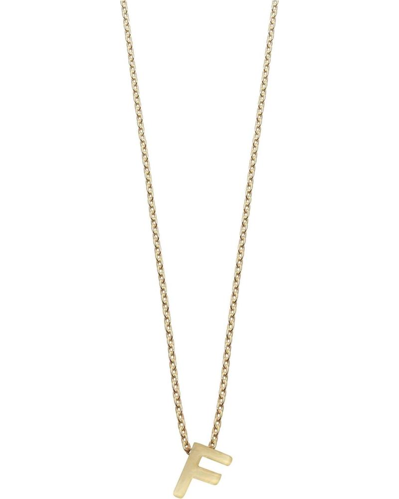 COLLANA DORATA DURAN EXQUSE CON CIONDOLO INIZIALE LETTERA F DORADO