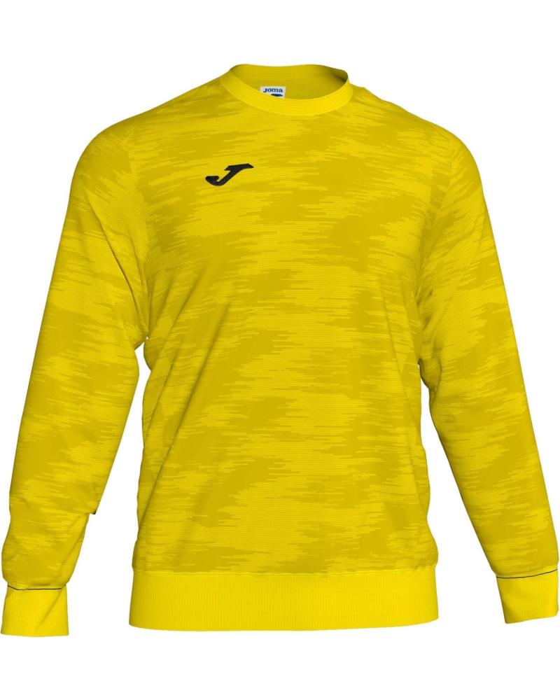 JOMA BASIC CREW NECK SPORT SWEATSHIRT YELLOW FOR MEN AMARILLO