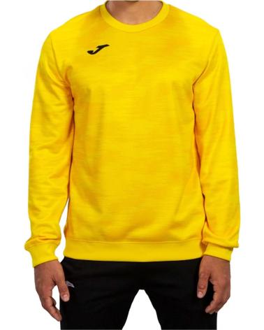 JOMA BASIC CREW NECK SPORT SWEATSHIRT YELLOW FOR MEN AMARILLO