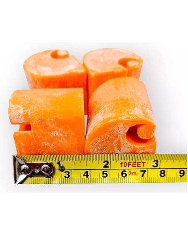 JUEGO DE BUSHINGS CARHARTT PARA SKATEBOARD NARANJA NARANJA