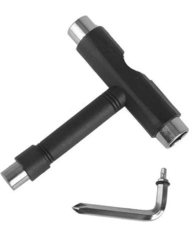 HERRAMIENTA MULTIUSOS T-TOOL GLOBE PARA SKATEBOARD NEGRA NEGRO