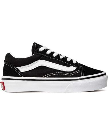VANS OFF THE WALL OLD SKOOL NEGRAS CON BANDA BLANCA NEGRO