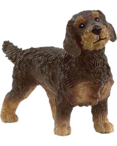 SCHLEICH FIGURA DE PERRO SALCHICHA DE PELO DURO MULTICOLOR MULTICOLOR