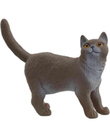 FIGURA SCHLEICH GATO DOMÉSTICO - REALISTA Y DETALLADA MULTICOLOR