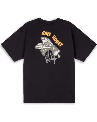 GRIMEY T-SHIRT NOIR À IMPRIMÉ GRAPHIQUE NEGRO