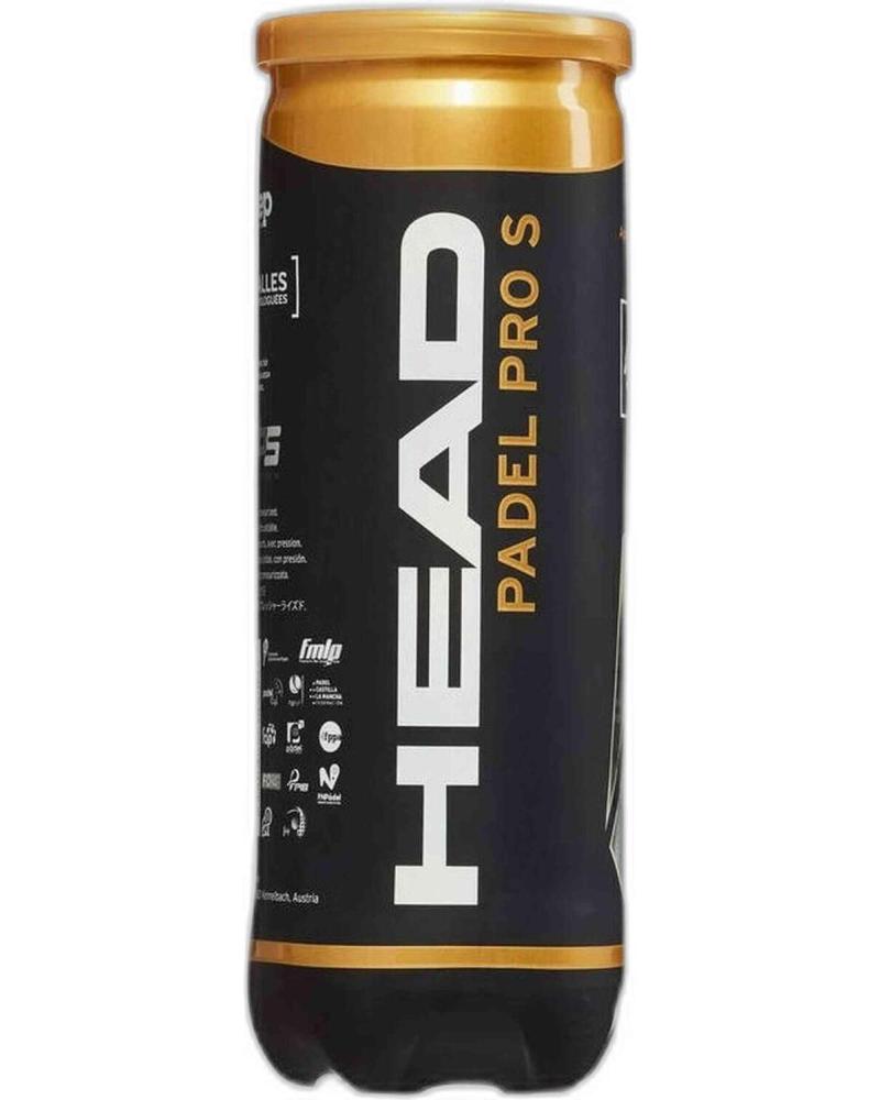HEAD PADEL PRO S BOLAS DE PADEL - LATA AMARELA AMARILLO