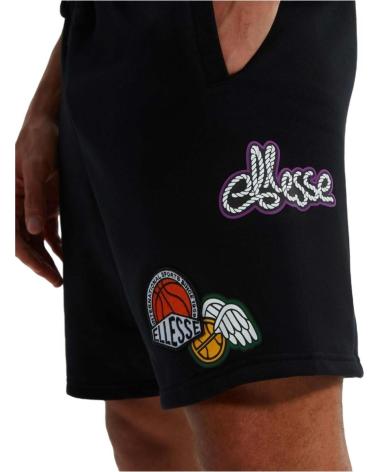 ELLESSE SHORTS NOIRS NEGRO