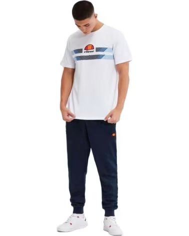 ELLESSE T-SHIRT MANCHES COURTES SHR20275-WHT HOMME BLANCO